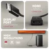Adapteris Axagon RVD-HI20N DisplayPort -> HDMI 2.0b, 4K/60Hz