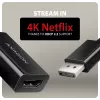 Adapteris Axagon RVD-HI20N DisplayPort -> HDMI 2.0b, 4K/60Hz