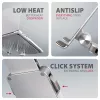 Axagon STND-LR aliumininis stovas su 360° sukimu nešiojamiesiems kompiuteriams 10''–17,3''