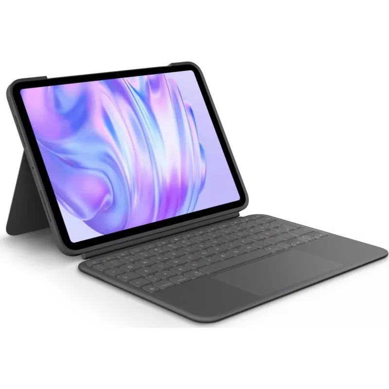 LOGITECH Combo Touch iPad Pro klaviatūrinis dėklas Graphite QWERTY UK