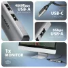 Axagon HMC-H3A USB 5Gbps USB-C centrinis įrenginys, 3x USB-A, HDMI 4K/30Hz, 15 cm USB-C laidas