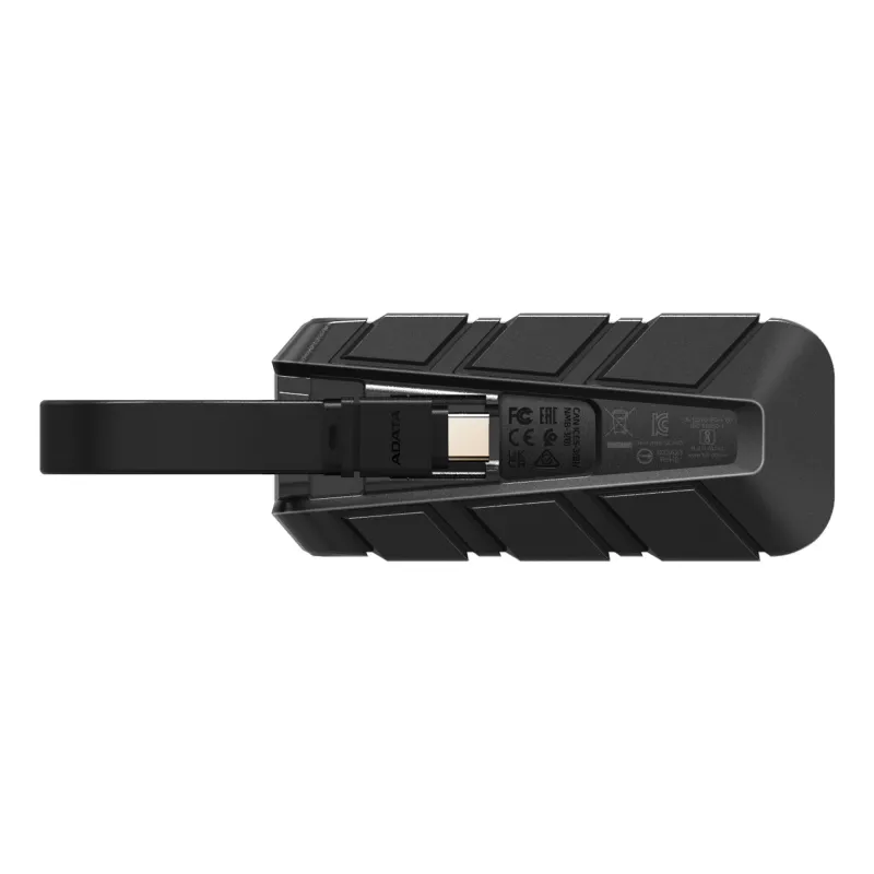 ADATA SC740 1 TB USB Type-C 3.2 Gen 2 (3.1 Gen 2) juoda, mėlyna