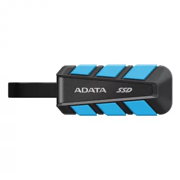 ADATA išorinis SSD SC740 2TB Plug&Go mėlyna 1050/1000 MIL.STD USB Type-C 3.2 Gen 2 (3.1 Gen 2) juoda, mėlyna
