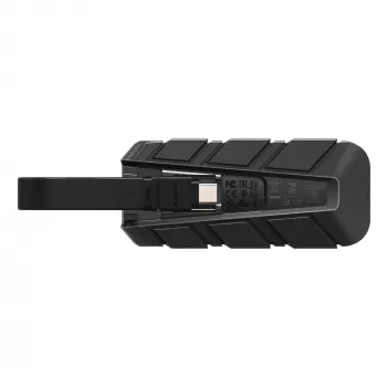 ADATA išorinis SSD SC740 2TB Plug&Go mėlyna 1050/1000 MIL.STD USB Type-C 3.2 Gen 2 (3.1 Gen 2) juoda, mėlyna