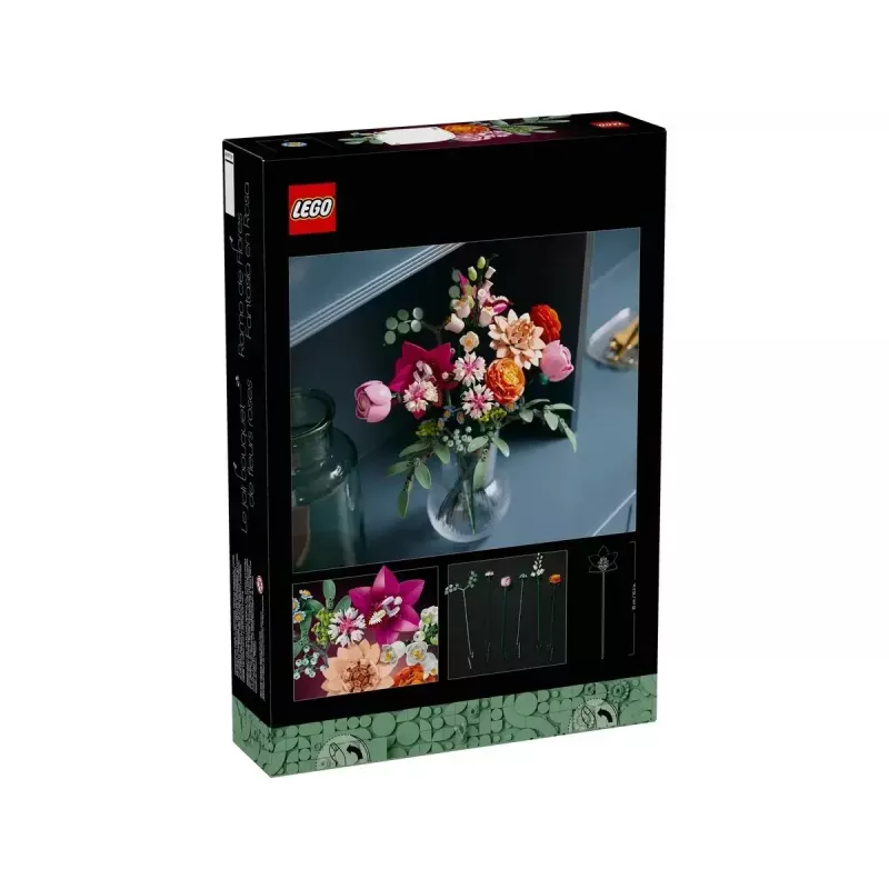 LEGO Icons gėlių puokštės konstravimo rinkinys 10342 — 749 dalių, demonstracinis modelis, 18+