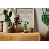 Dekoratyvinis LEGO Icons augalo modelis — LEGO 10344 Lucky Bamboo botaninė kolekcija, 325 dalių, 290 mm aukštis