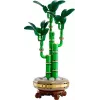Dekoratyvinis LEGO Icons augalo modelis — LEGO 10344 Lucky Bamboo botaninė kolekcija, 325 dalių, 290 mm aukštis