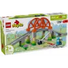 LEGO DUPLO Geležinkelio tiltas ir bėgių plėtinys 10426 – DUPLO geležinkelio tiltas ir lenkti bėgiai mažiems vaikams