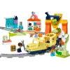 Traukinio rinkinys LEGO DUPLO 10428 Didysis interaktyvus bendruomenės traukinys