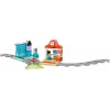 Traukinio rinkinys LEGO DUPLO 10428 Didysis interaktyvus bendruomenės traukinys