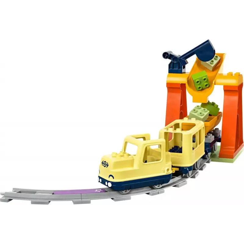 Traukinio rinkinys LEGO DUPLO 10428 Didysis interaktyvus bendruomenės traukinys