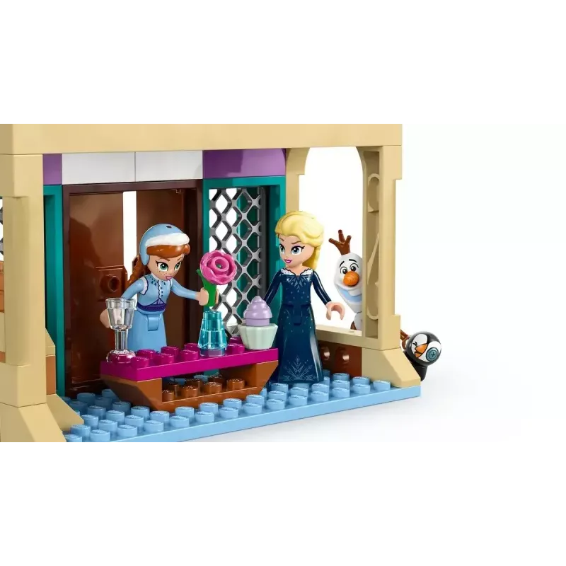 LEGO konstruktorius Disney Princess Arendelle pilis 43265 — 177 dalių, 3 minifigūrėlės, nuo 5 metų, demonstracinis rinkinys (250×60×40 mm)
