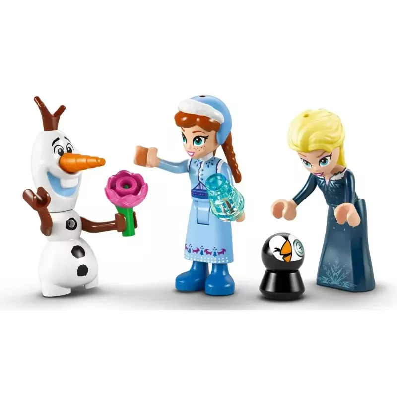LEGO konstruktorius Disney Princess Arendelle pilis 43265 — 177 dalių, 3 minifigūrėlės, nuo 5 metų, demonstracinis rinkinys (250×60×40 mm)