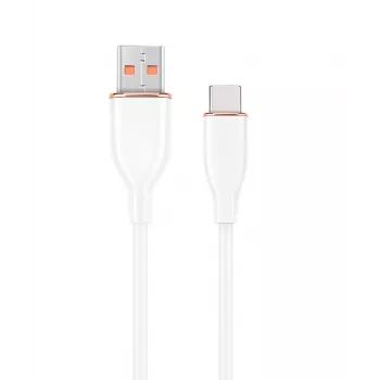 GEMBIRD Premium Silikoninis USB Type-C Įkrovimo ir Duomenų Laidas, 1,5 m - Baltas