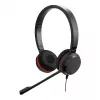 Jabra Evolve 20 SE Ausinės su mikrofonu, laidinės, USB-C / USB-A, juodos