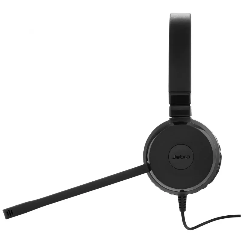 Jabra Evolve 20 SE Ausinės su mikrofonu, laidinės, USB-C / USB-A, juodos