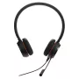 Jabra Evolve 20 SE ausinės su mikrofonu, laidinės, USB-C / USB-A, juodos