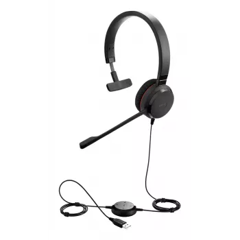 Jabra Evolve 30 II ausinės su mikrofonu, laidinės, USB Type-C / USB Type-A, juodos