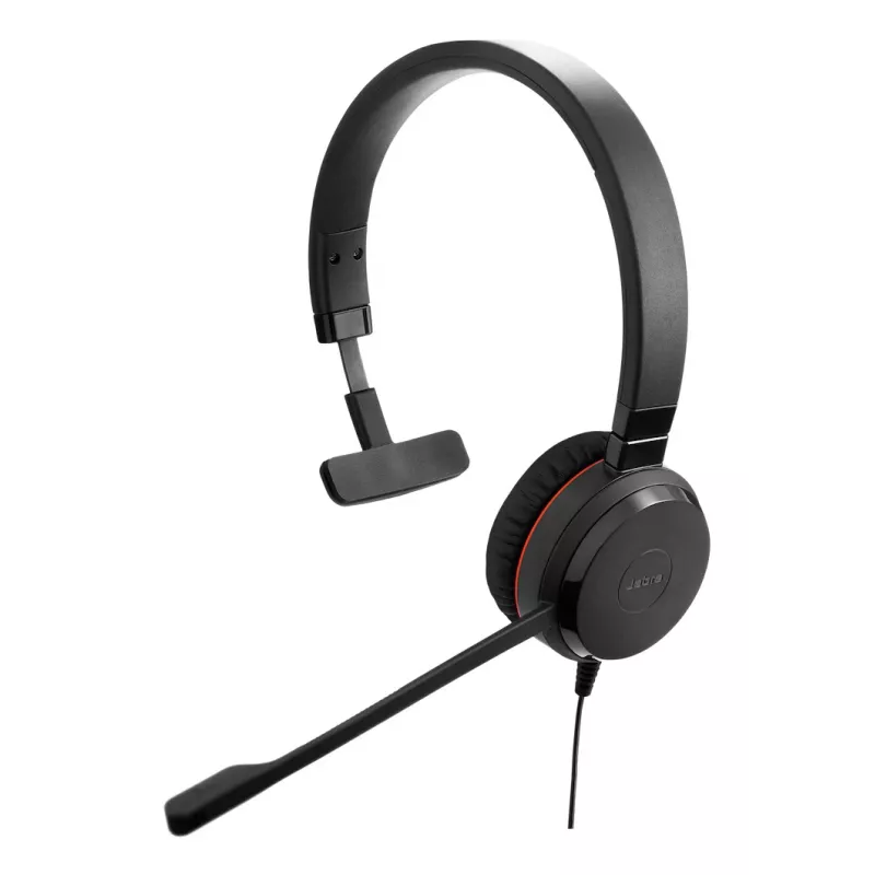 Jabra Evolve 30 II laidinis ausinių komplektas biurui ir skambučių centrui, USB Type-C / USB Type-A, juoda