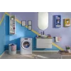 Skalbimo džiovinimo mašina Candy Smart Pro COW 4644TWM6/1-S, priekiniu pakrovimu, laisvai pastatoma, balta