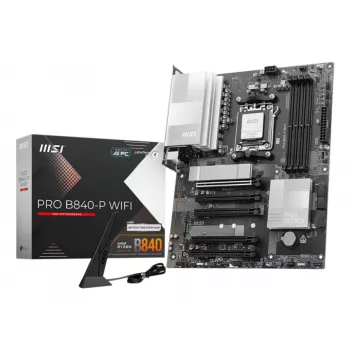 MSI PRO B840-P WIFI pagrindinė plokštė AMD B840 Socket AM5 ATX