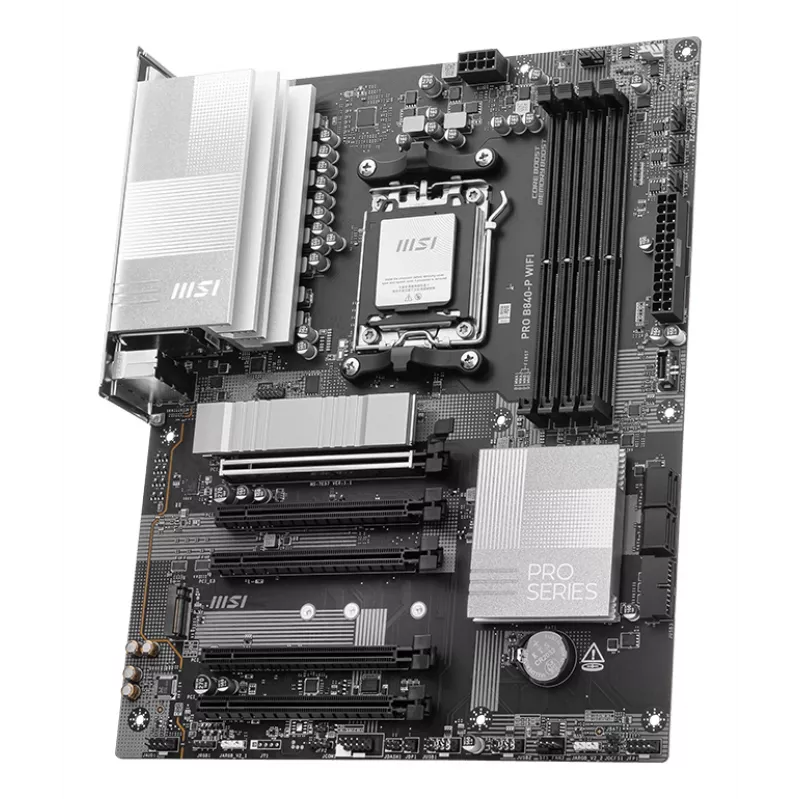 MSI PRO B840-P WIFI pagrindinė plokštė AMD B840 Socket AM5 ATX
