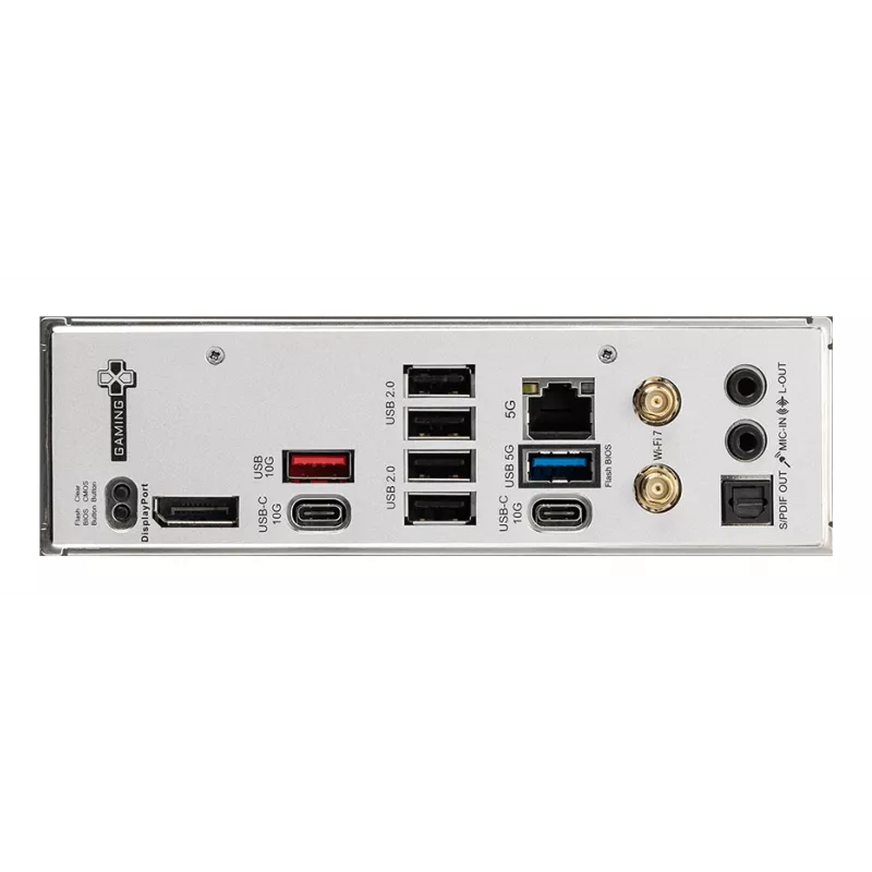 Motininė plokštė MSI B850 GAMING PLUS WIFI ATX — AMD B850, Socket AM5, DDR5, 4x DIMM, Wi‑Fi 7, 5Gb LAN, 3x M.2, HDMI 2.1