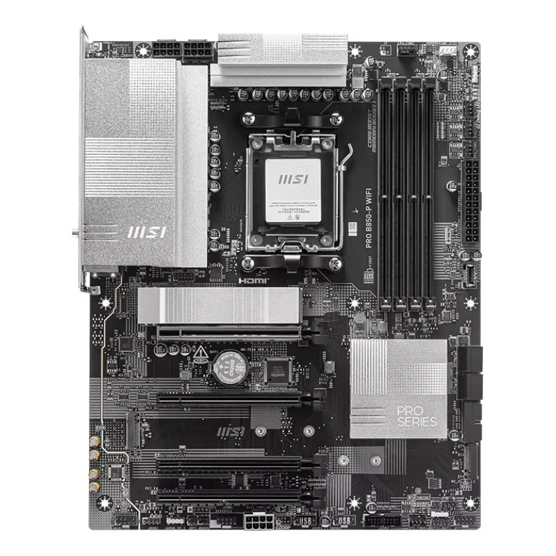 MSI PRO B850-P WIFI pagrindinė plokštė AMD B850 Socket AM5 ATX