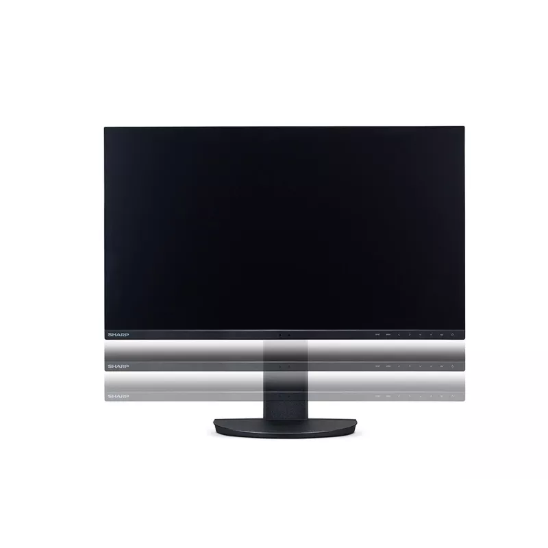 Sharp MultiSync EA272U 27 colių 4K Ultra HD LCD monitorius, juodas