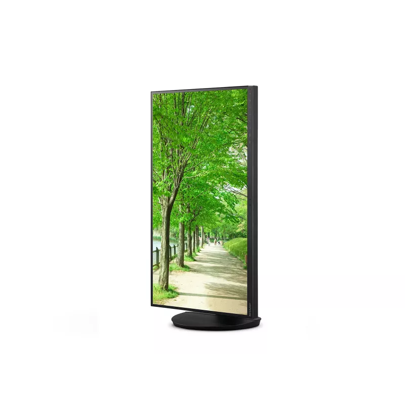 Sharp MultiSync EA272U 27 colių 4K Ultra HD LCD monitorius, juodas