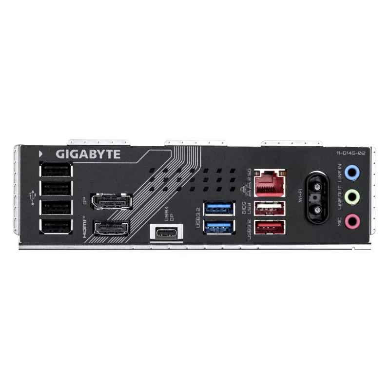 Pagrindinė plokštė GIGABYTE B860 GAMING X WIFI6E, LGA 1851, Intel Core Ultra, DDR5, PCIe 5.0, M.2, 2.5GbE LAN, Wi-Fi 6E, USB4