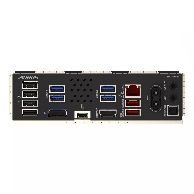 GIGABYTE B860M AORUS ELITE WIFI6E pagrindinė plokštė – Intel Core Ultra serijos CPU, 12+1+2+1 fazių VRM, iki 9200MHz DDR5, 1xPCIe 5.0 + 2xPCIe 4.0 M.2, 2.5GbE LAN, WIFI 6E, Thunderbolt