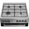 Beko FBE62130GXDN laisvai pastatoma viryklė elektrinė dujinė juoda