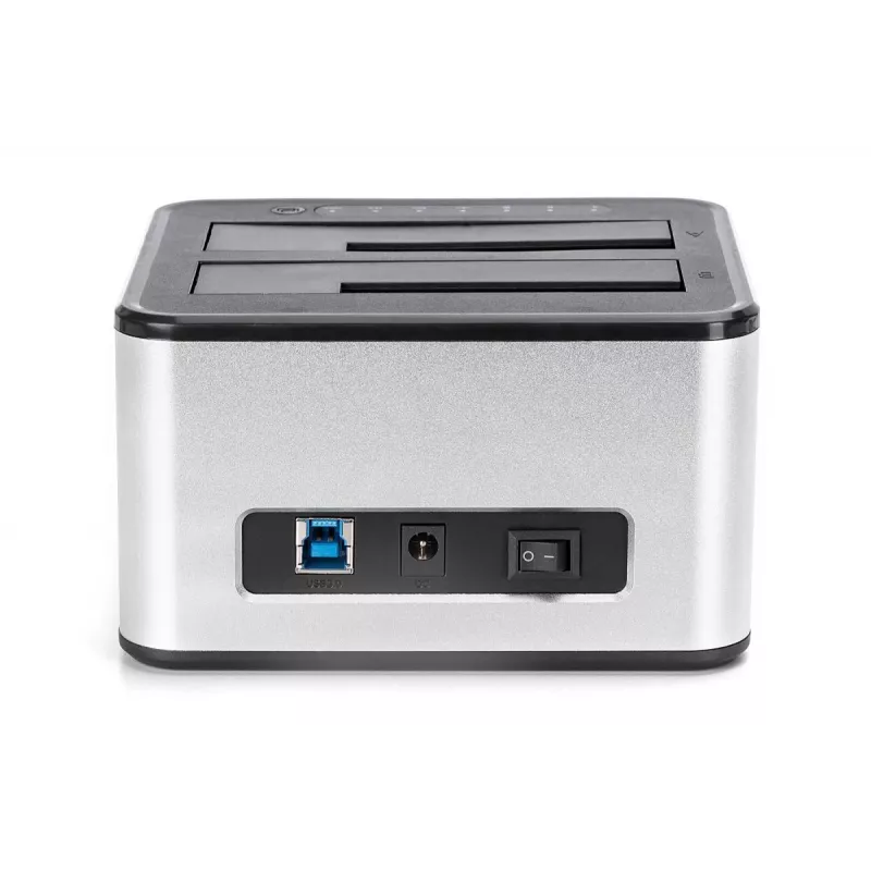DIGITUS SATA doko stotelė USB 3.0 – 2 lizdai 2,5 colio/3,5 colio SSD/HDD su klonavimo funkcija