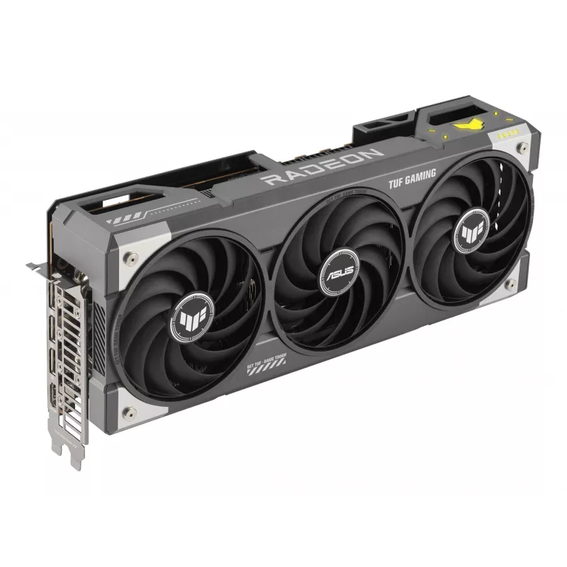 Vaizdo plokštė ASUS Radeon RX 9070 XT, 16 GB GDDR6, PCIe 5.0, 256 bitų, 3060 MHz boost