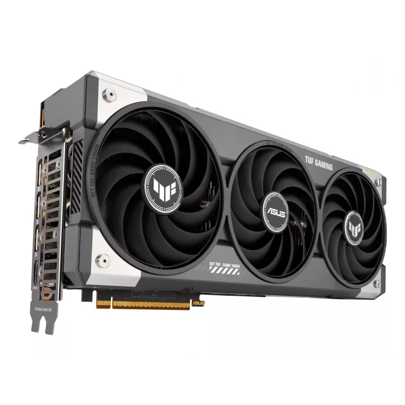 Vaizdo plokštė ASUS Radeon RX 9070 XT, 16 GB GDDR6, PCIe 5.0, 256 bitų, 3060 MHz boost