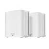 ASUS ZenWiFi BD4 (2 vnt. EU+UK) Dviejų juostų (2,4 GHz / 5 GHz) Wi-Fi 7 (802.11be) Baltas Vidiniam naudojimui