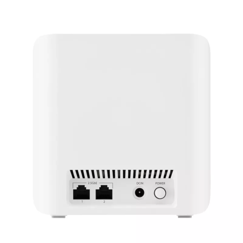 ASUS ZenWiFi BD4 (2 vnt. EU+UK) Dviejų juostų (2,4 GHz / 5 GHz) Wi-Fi 7 (802.11be) Baltas Vidiniam naudojimui