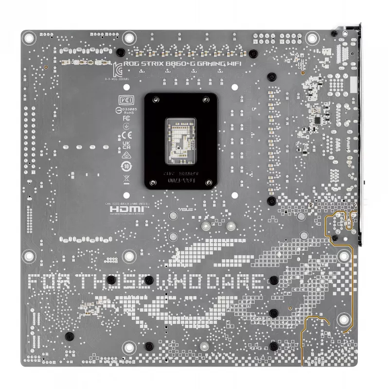 ASUS ROG STRIX B860-G GAMING WIFI pagrindinė plokštė Intel B860 LGA 1851 (Socket V1) micro ATX