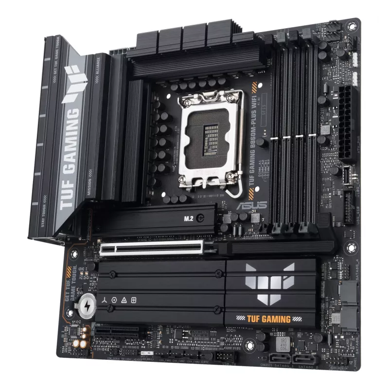 ASUS TUF GAMING B860M-PLUS WIFI Intel B860 LGA 1851 (Socket V1) micro ATX pagrindinė plokštė