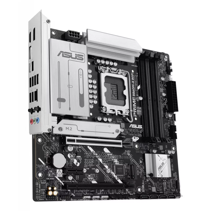 ASUS PRIME B860M-A WIFI Intel B860 LGA 1851 (Socket V1) micro ATX pagrindinė plokštė