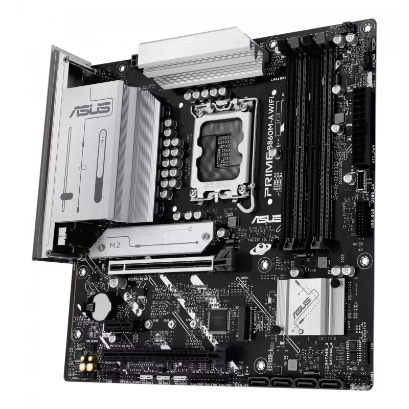 ASUS PRIME B860M-A WIFI Intel B860 LGA 1851 (Socket V1) micro ATX pagrindinė plokštė