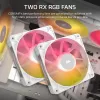 CORSAIR CPU Aušintuvas - Icue Link Titan 240 Rx RGB Skysčio Aušinimo Sistema - Balta