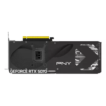 PNY GeForce RTX 5070 12GB Overclocked Triple Fan – 12GB GDDR7 – DisplayPort 2.1b / HDMI 2.1b