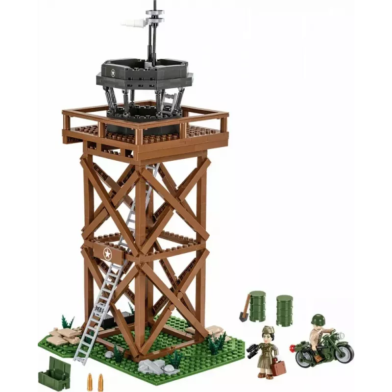 Cobi Blocks Control Tower 664 dalių konstruktorius modelis COBI-3125