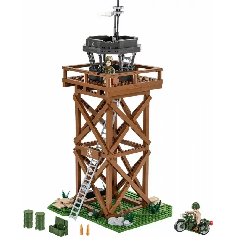 Cobi Blocks Control Tower 664 dalių konstruktorius modelis COBI-3125