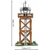 Cobi Blocks Control Tower 664 dalių konstruktorius modelis COBI-3125