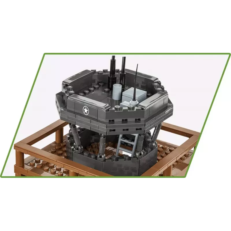 Cobi Blocks Control Tower 664 dalių konstruktorius modelis COBI-3125