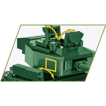 Cobi Blocks Mark IV Churchill konstravimo rinkinys, 668 detalės (COBI-3128)