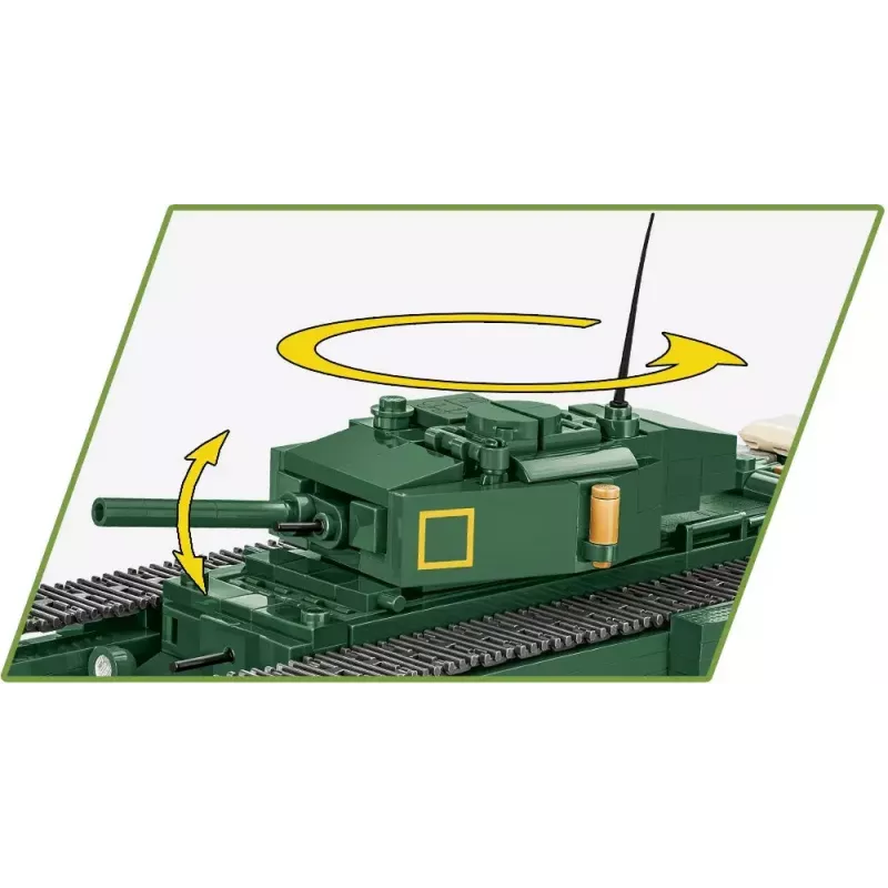 Cobi Blocks Mark IV Churchill konstravimo rinkinys, 668 detalės (COBI-3128)